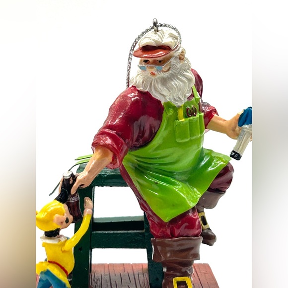 Department 56 Santa Workshop Ornament Coca Cola Collection Nutcracker Elf 2006 - Picture 9 of 16
